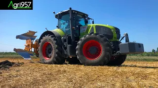 ARATRO INTELLIGENTE: MORO RAPTOR & CLAAS AXION 940 | ARATURA CON SISTEMA DI TELEMETRIA REMOTO