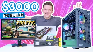 Insane $3000 Gaming PC Build 2022! [ft. i9 12900K w/ Gaming Benchmarks]
