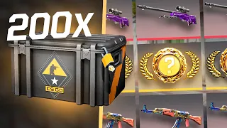 I UNBOXED EVERY ITEM!! (200x Weapon Case 1 Opening)