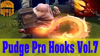 Dota 2 Pudge Pro Hooks Vol.7 - Hook and Dagon