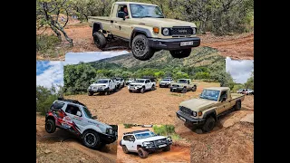 New Land Cruisers Takes On DeWildt (4X4 Training Course With Will Of Africa)