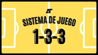 SISTEMA DE JUEGO 1-3-3 | FORMACIONES FÚTBOL 7