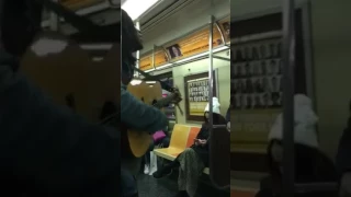 Beatles eight days a week New York City subway