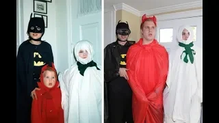 Families Who Hilariously Recreated Their Childhood Photos!