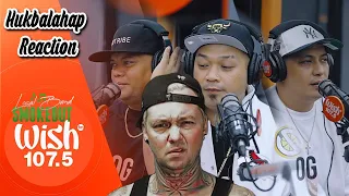 Hukbalahap - Buhay Ng Gangsta ( Reaction ) LIVE ON WISH 107.5 BUS FT. TONDO TRIBE & OG SACRED