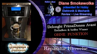 Delonghi PrimaDonna Avant Reparatur Hinweise