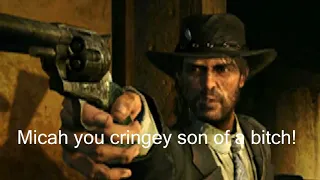 Arthur Morgan dies from cringe