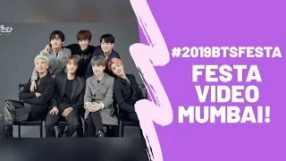 [2019 FESTA] BTS (방탄소년단) FESTA VIDEO MUMBAI | #2019BTSFESTA
