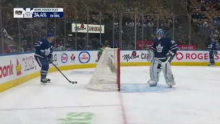 Morgan Rielly scores coast to coast goal to extend the lead. 17/02/2022