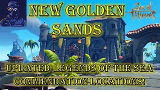 New Golden Sands Legends of the Sea Commendation Locations (Updated Locations)