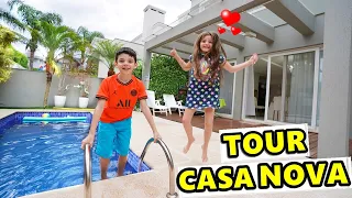 TOUR PELA CASA NOVA!!