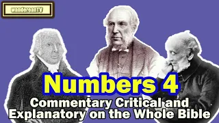 The Book of Numbers Chapter 4 || Jameison-Faussett-Brown Commentary