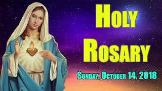 Holy Rosary Sunday, October 14, 2018