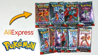 Aliexpress Pokémon Cards Paradox Rift Booster Packs - Scarlet and Violet Pokemon TCG