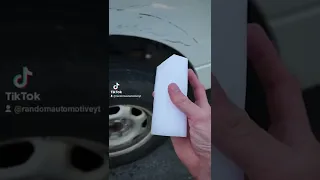 DIY You can remove almost any car scratch with a magic eraser for free!