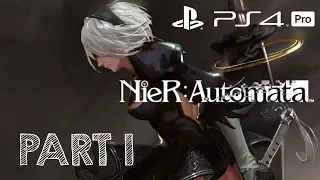 Nier: Automata Walkthrough Gameplay Part 1 - INTRO | PlayStation 4 Pro