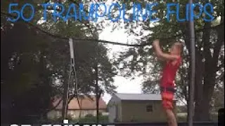 50 TRAMPOLINE FLIPS