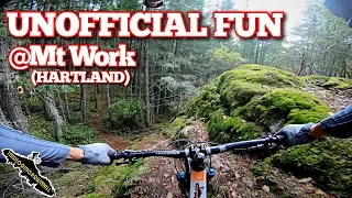 Mountain Biking on Vancouver Island - Unofficial Fun at Mt Work