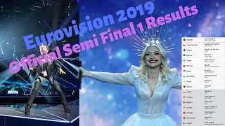 Eurovision 2019 | Official Semi Final 1 Results