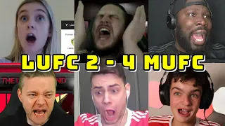 BEST COMPILATION | LEEDS UTD VS MAN UNITED 2-4 | LIVE WATCHALONG MUFC FANS CHANNEL