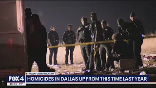 Dallas PD crime reduction plan: Overall violent crime is down, but murders are up