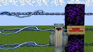 Working Electric Fence in Minecraft using Command Blocks