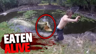 The HORRIFYING Last Minutes of Liu Haiyang Eaten Alive By Crocodile!