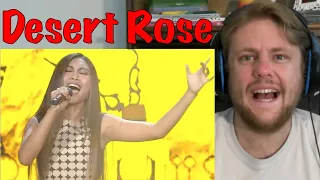 Novia - Desert Rose (Indonesian Idol Live) Reaction!