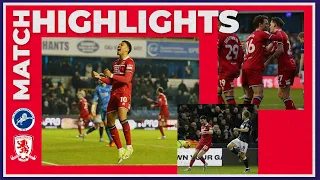 Match Highlights | Millwall 1 Boro 3 | Matchday 27