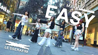 [KPOP IN PUBLIC] LE SSERAFIM (르세라핌) - 'EASY' | ONE TAKE | 커버댄스 | MAVERICK | AUSTRALIA