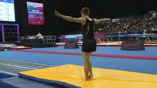 Kristof Willerton - GOLD - Snr Men - 2019 British Tumbling Championships