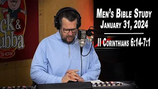 Men's Bible Study by Rick Burgess - LIVE - January 31, 2024