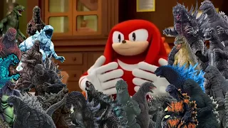 Ranking all the Godzilla designs on the top of my head with the Knuckles approved meme😃