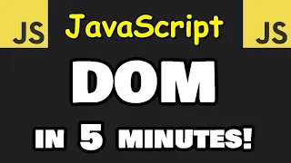 The JavaScript DOM explained in 5 minutes! 🌳