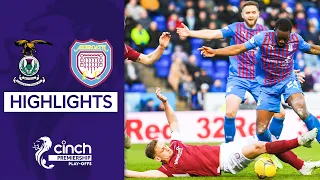 Inverness CT 0-0 Arbroath | cinch Premiership Play-Off Semi-Final (1st Leg) | Highlights