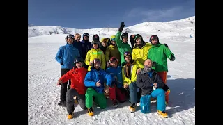 Russian extreme carving team in Zinal 2020 (full movie)