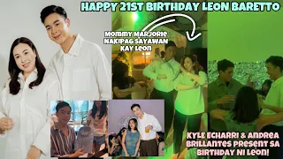 LEON BARETTO BIRTHDAY PARTY. ANDREA AND KYLE ECHARRI PRESENT. MOMMY MARJORIE BONGGA ANG PA BIRTHDAY