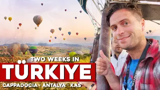 Two Weeks In TURKEY 🇹🇷 | Ep2 | Cappadocia, Antalya, Kaş