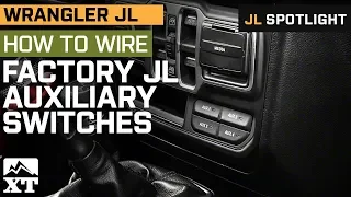 How To Wire Auxiliary Lights To JL Wrangler's Factory Switch Panel