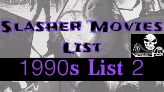 Slasher Movies List 1990s Slasher Movies List 2