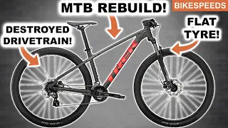 Trek Marlin Rebuild Service! Mountain Bike Service!