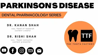 Parkinson's Disease | Introduction to CNS | Dental Pharmacology | Full Lecture 2023