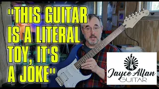 "THIS GUITAR IS A LITERAL TOY, IT'S A JOKE"