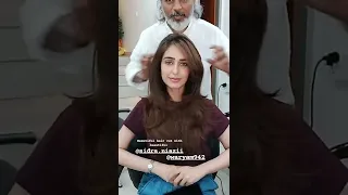 Sidra Niazi new hair cut & styling #sidraniazi