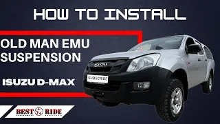 How to install Old Man Emu Suspension Kit on Isuzu D-Max gen. 2 - 3