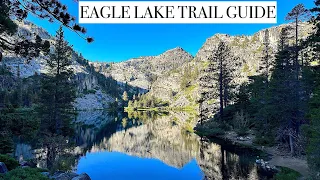 Eagle Lake Trail Guide near Emerald Bay On Lake Tahoe.