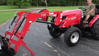 Tractor Loader Removal