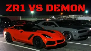 New zr1 vs Dodge Demon