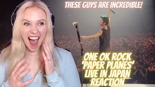 This is Powerful! - One Ok Rock 'Paper Planes' Live Reaction