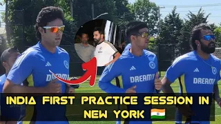 INDIAN CRICKET TEAM PRACTICE SESSION IN NEW YORK AFTER WORLD CUP 🇮🇳#t20worldcup2024 #cricketnews